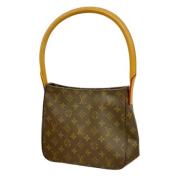 Louis Vuitton Vintage Pre-owned Canvas handvskor Brown, Dam