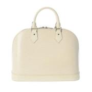 Louis Vuitton Vintage Pre-owned Laeder handvskor White, Dam