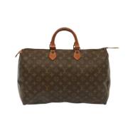 Louis Vuitton Vintage Pre-owned Canvas handvskor Brown, Dam