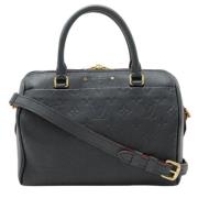 Louis Vuitton Vintage Pre-owned Laeder handvskor Black, Dam