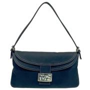 Fendi Vintage Pre-owned Bomull fendi-vskor Blue, Dam