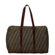 Fendi Vintage Pre-owned Canvas totevskor Brown, Dam