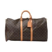 Louis Vuitton Vintage Pre-owned Canvas handvskor Brown, Dam