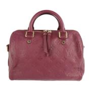 Louis Vuitton Vintage Pre-owned Laeder handvskor Red, Dam