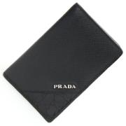 Prada Vintage Pre-owned Laeder plnbcker Black, Herr