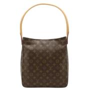 Louis Vuitton Vintage Pre-owned Canvas handvskor Brown, Dam