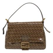 Fendi Vintage Pre-owned Canvas fendi-vskor Brown, Dam