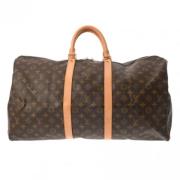 Louis Vuitton Vintage Pre-owned Canvas handvskor Brown, Dam