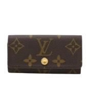 Louis Vuitton Vintage Pre-owned Tyg nyckelhllare Brown, Dam