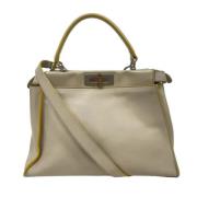 Fendi Vintage Pre-owned Laeder fendi-vskor Gray, Dam