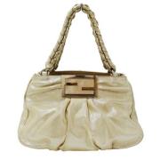 Fendi Vintage Pre-owned Laeder fendi-vskor Beige, Dam