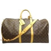 Louis Vuitton Vintage Pre-owned Canvas handvskor Brown, Dam