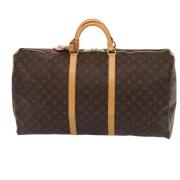 Louis Vuitton Vintage Pre-owned Canvas handvskor Brown, Dam