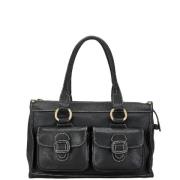 Celine Vintage Pre-owned Laeder totevskor Black, Dam