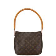 Louis Vuitton Vintage Pre-owned Canvas handvskor Brown, Dam