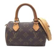 Louis Vuitton Vintage Pre-owned Canvas handvskor Brown, Dam