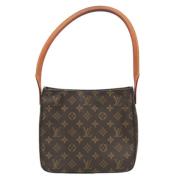 Louis Vuitton Vintage Pre-owned Canvas handvskor Brown, Dam