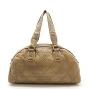 Chanel Vintage Pre-owned Laeder totevskor Brown, Dam