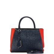 Fendi Vintage Pre-owned Laeder handvskor Blue, Dam