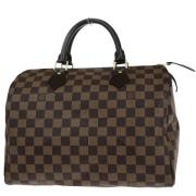 Louis Vuitton Vintage Pre-owned Canvas handvskor Brown, Dam