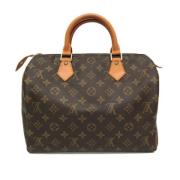 Louis Vuitton Vintage Pre-owned Canvas handvskor Brown, Dam