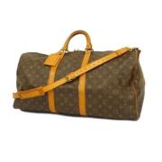 Louis Vuitton Vintage Pre-owned Canvas handvskor Brown, Dam