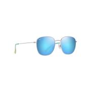 Maui Jim Fyrkantiga solglasögon Blue Hawaii Polarized Gray, Herr