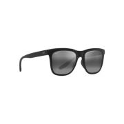 Maui Jim Polariserade fyrkantiga solglasögon Black, Herr