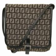 Fendi Vintage Pre-owned Canvas fendi-vskor Brown, Dam