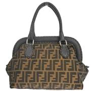 Fendi Vintage Pre-owned Tyg fendi-vskor Brown, Dam