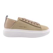 Alexander Smith Minimalistiska Sneakers för en stilren look Beige, Dam