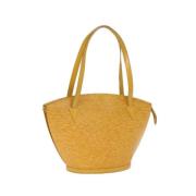 Louis Vuitton Vintage Pre-owned Laeder louis-vuitton-vskor Yellow, Dam