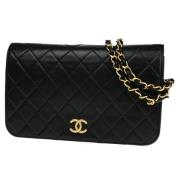 Chanel Vintage Pre-owned Laeder chanel-vskor Black, Dam