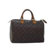 Louis Vuitton Vintage Pre-owned Canvas louis-vuitton-vskor Brown, Dam