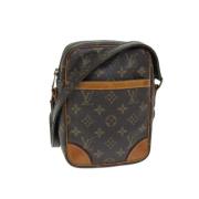 Louis Vuitton Vintage Pre-owned Canvas louis-vuitton-vskor Brown, Dam