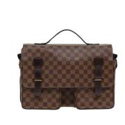 Louis Vuitton Vintage Pre-owned Canvas louis-vuitton-vskor Brown, Dam