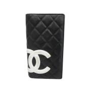 Chanel Vintage Pre-owned Laeder plnbcker Black, Dam