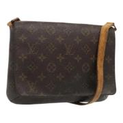 Louis Vuitton Vintage Pre-owned Canvas louis-vuitton-vskor Brown, Dam