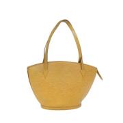 Louis Vuitton Vintage Pre-owned Laeder louis-vuitton-vskor Yellow, Dam