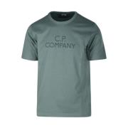 C.p. Company Green Bay Logo T-Shirt Green, Herr