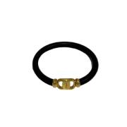 Salvatore Ferragamo Pre-owned Pre-owned Metall armband Black, Dam