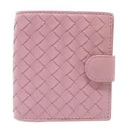 Bottega Veneta Vintage Pre-owned Laeder plnbcker Pink, Dam