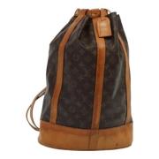 Louis Vuitton Vintage Pre-owned Canvas louis-vuitton-vskor Brown, Dam