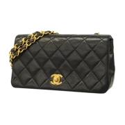 Chanel Vintage Pre-owned Laeder chanel-vskor Black, Dam