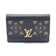 Louis Vuitton Vintage Pre-owned Laeder plnbcker Black, Dam