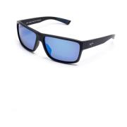 Maui Jim Uila B661-02 Matte Black Sunglasses Black, Unisex