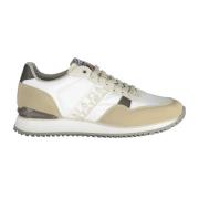 Napapijri Vit Sneaker, Polyester Material White, Herr