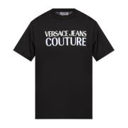 Versace Jeans Couture T-shirt med logotyp Black, Herr