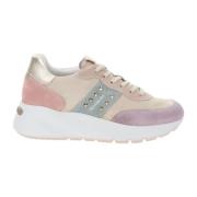 Nerogiardini Läder Sneakers för Kvinnor Multicolor, Dam