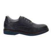 Nerogiardini Herr Läder Oxford Skor Blue, Herr